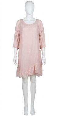 NEW GIGI MODA strolia silk mini dress in pink